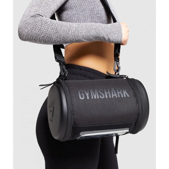 Gymshark Bags Gymshark Black Barrel Bag New Poshmark
